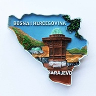 Bosnia And Herzegovina Fridge Magnets Travelling Souvenirs Sarajevo Fridge Stickers Wedding Gifts