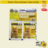 Smart Choice Brewer Yeast with Garlic Extract for Cat -2x10g/pack (1 CARD)
