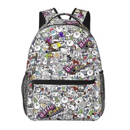 [New Product] Battle Cats Backpacks Boys Girls Bookbag Children School Bags Cartoon Kids Rucksack Sh