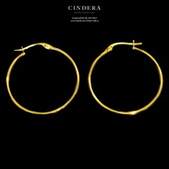 ต่างหูทองคำแท้ 9K ITALY 375  พร้อมใบรับประกันสินค้า