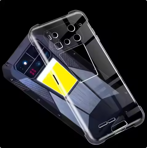 Soft Silicone Black Case For Unihertz 8849 Tank 4 Pro TPU Bumper Case For Tank4Pro Tank3Pro Tank3 2 