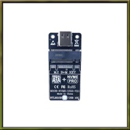 SSD Adapter Board M.2 SSD Enclosure RTL9210B Adapter 10Gbps Type-C Adapter Card