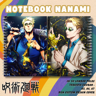 NOTE BOOK NANAMI JUJUTSU KAISEN / NOTEBOOK NANAMI JUJUTSU KAISEN / BUKU CATATAN NANAMI JUJUTSU KAISE