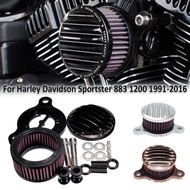 For Harley-Davidson Sportster 883 1200 1991-2016 Iron 883 Motorcycle Air Cleaner Intake Filter Syste