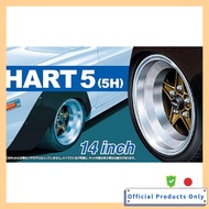 Aoshima Bunka Kyozai 1/24 The Tuned Parts Series No.65 Heart 5/5H 14inch Plastic Model Parts