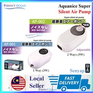 Aquanice Silent Air pump Aquarium Senyap Oksigen Pump Angin Fish Tank Oxygen