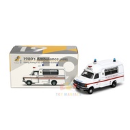 Diecast Tiny City 19 1980's HKFSD Ambulance A88 [Museum Version] C65424