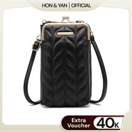 HONYAN Tas HP Selempang Wanita Mewah Branded - Aijo Sling Bag