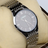New Watch Men's Trendy Steel Waterproof Automatic Quartz Watch Fashion Ultra-Thin Non-Mechanical Wat