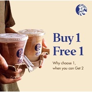 ZUS Coffee Voucher [ BUY 1 FREE 1 ] - Malaysia Use Only