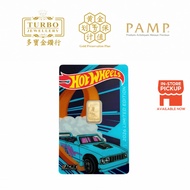 TURBO [1GM] PAMP Hot Wheels™ Gold Bar 9999Gold