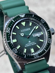 Brand New Citizen ProMaster Marine Green Dial Automatic Divers NY0121-09X