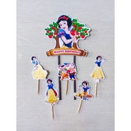 TOPPER Snow WHITE CAKE TOPPER/ Snow WHITE CAKE TOPPER/ Snow WHITE