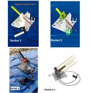 Upgrade New Water Rocket Launcher/ Pelancar Roket Air/ Rocket Air(Sesuai Untuk Pertandingan)