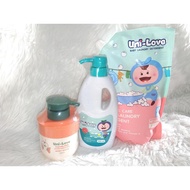 Unilove Bundle 3's (Squalane Baby Wash, Bottle Cleanser and Laundry Detergent