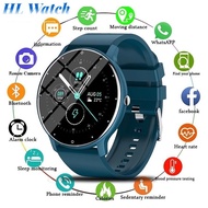 HL 2024 New Smart Watch Men Full Touch Screen Sport Fitness Watch IP67 Waterproof Bluetooth For Android ios smartwatch Men+box