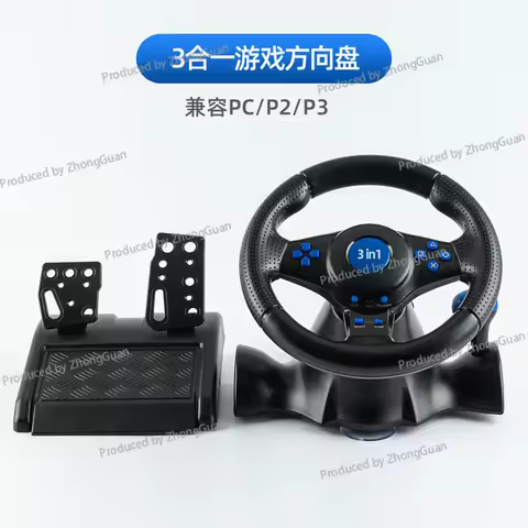 Racing Game Steering Wheel Handle For switch/xbox/PS4/PS2/PS3/PC Racing Steering Wheel Handle
