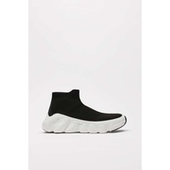 Zara Knit Fabric High-Top Sneakers | Size EU 41 UK 7 US 8 | Authentic Zara Men's
