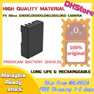 Proocam Battery for Nikon D5000 DSLR Camera (En-El9)