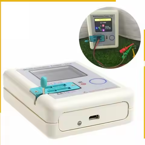 A92P Multi-Function Tester,LCR-TC1 Transistor Tester TFT Diode Triode Capacitance Meter NPN PNP MOSF