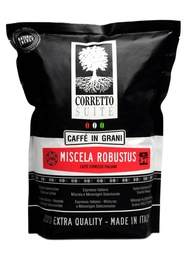 กาแฟเมล็ดคั่วสูตร "ROBUSTA 100%" ITALIAN COFFEE BEANS 1000 GR.