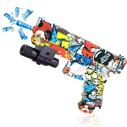 G-17 Ball Blaster Pistol Toys, Manual Blaster, NO Need Charge Outdoor Shooting Toys, Backyard Games 