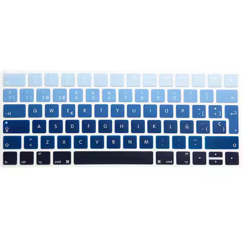 Euro Spanish Version New Magic Wireless Keyboard Silicone Keyboard Cover Protector for Apple Magic K