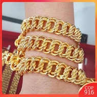 Decorations Cop916 Emas Bangkok🔥Gelang Tangan Coco Persis Emas Original Gold Plate Bracelet AMANI JEWELLERY