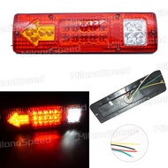 LAMPU STOP BELAKANG 12V 24V L300 TRUK PICKUP VARIASI MERAH PUTIH