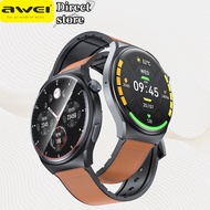Awei H27 Blood Oxygen Sleep Monitoring Smart Watch 1.43 AMOLED Display Bluetooth Phone Call Smartwatch Health Monitor Sports Watches