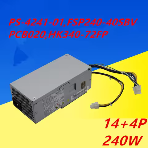 New Original PSU For Lenovo H3050 77 B75 73 83 92P 14Pin 240W Power Supply PS-4241-01 PS-4241-02 FSP