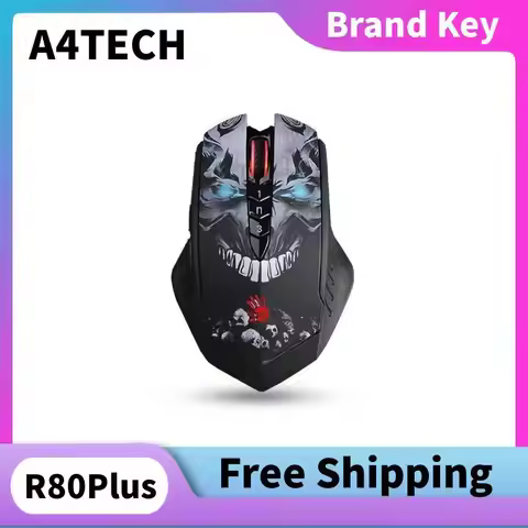 A4TECH Bloody R80 Plus 2.4ghz Wireless Bluetooth Gaming Esports Mouse Dpi Adjustable Lol Gaming Lapt
