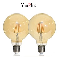 LED FILAMENT BULB LAMP G80 4W E27 G95 4W DECORATIVE GLASS BULB/ VINTAGE RETRO BULB/ HANGING LAMP/ DE
