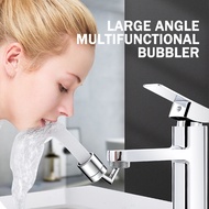 Universal Faucet Nozzle 720 Rotating Multifunctional Extender Sprayer Head Single File Bubbler Sink 