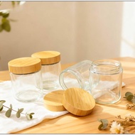 [MS] Multipurpose Glass Jar Spice Jar Kitchen Spice Jar