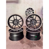 Rim 2nd Used 14” 15" dan 16 & 17 pcd100/pcd114 viva/saga/myvi/alza/wira/honda/vios/iswara/persona/wa