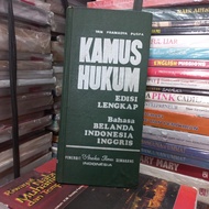 KAMUS HUKUM EDISI LENGKAP Bahasa BELANDA INDONESIA INGGRIS Buku ORI