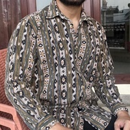 KEMEJA Ethnic Textured Shirt by Doze Off