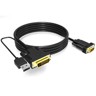 E Universe DVI TO VGA Male TO Male Adapter Cable DVI TO VGA Conversion Cable Factory Direct Sales