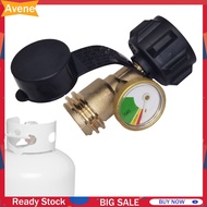 Propane Tank Gauge Level Indicator for 5-40lb LP Tanks QCC1/Type 1 Outdoor Gas Tank Adapter for BBQ 