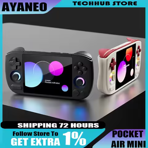 AYANEO Pocket AIR Mini 4.2-inch Android Handheld Screen Retro Gaming Consoles MTK Helio G90T Hall Jo