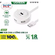 Ugreen 20270 white 4-port USB 2.0 USB HUB ugreen hub