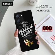 HP REALME C33 Case - Casehp - REALME C33 Casing - Word Case - Cellphone Skin - REALME C33 Silicone -