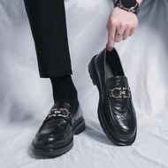 kasut loafer lelaki kasut loafer lelaki star Kasut lelaki kulit satu kaki Loafer malas trend musim b