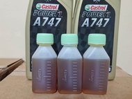 หัวเชื้อ 2t Castrol A747 แบ่งขาย 60ccจัดส่งออเดอร์เดอร์ทุกวันถึงเวลา13.30น(ออเดอร์หลังเวลา13.30นรอบส