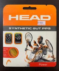 冠春企業/結束營業 HEAD 網球拍線 SYNTHETIC GUT PPS 網球線(米黃色)單條包裝(出清)