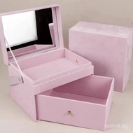 Wedding Favor Gift Box Simple and Elegant Velvet Christmas Gift Box Engagement Wedding Double Layer 