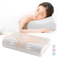 White/Blue/Pink Soft Pillowcases Pillow Cover Case Memory Foam Pillow 50x30x9cm