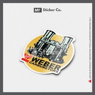 Sticker - Weber Carbarutors