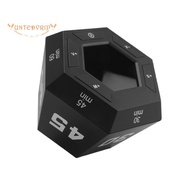 1 PCS Pomodoro Timer Productivity Timer Black Time Management Tool 3, 5, 15, 30, 45, 60 Minute Prese